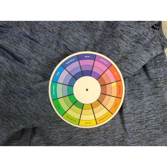 Cuddl Duds Women Pants XXL Crop Jogger Stretchy Activewear Blue Heather BLU186E - Picture 7 of 8